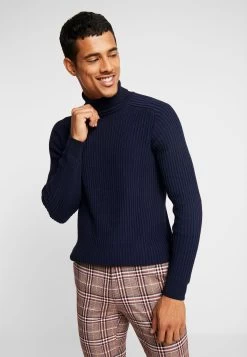 Pier One Jumper - Mottled Dark Blue