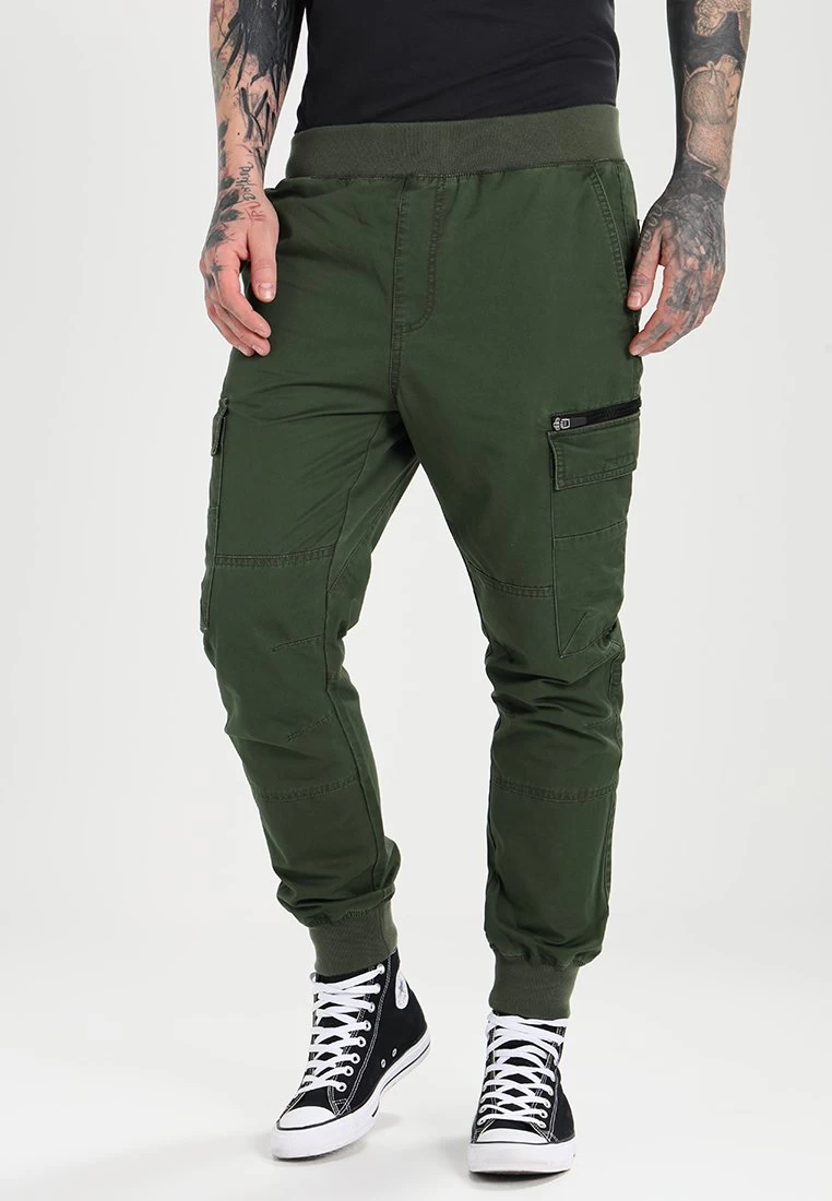 Cargo Trousers - Dark Green
