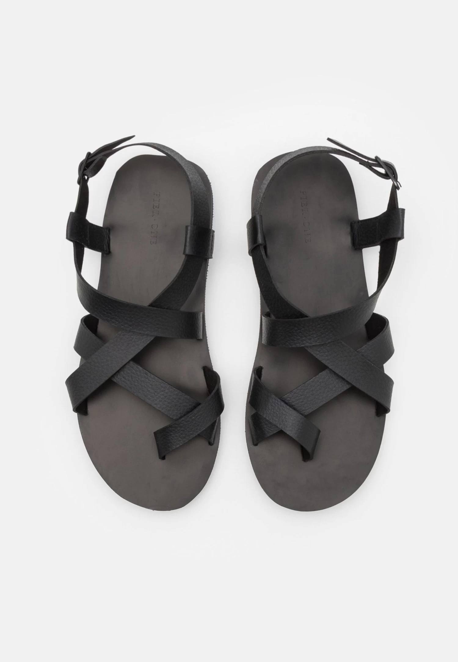 T-Bar Sandals - Black