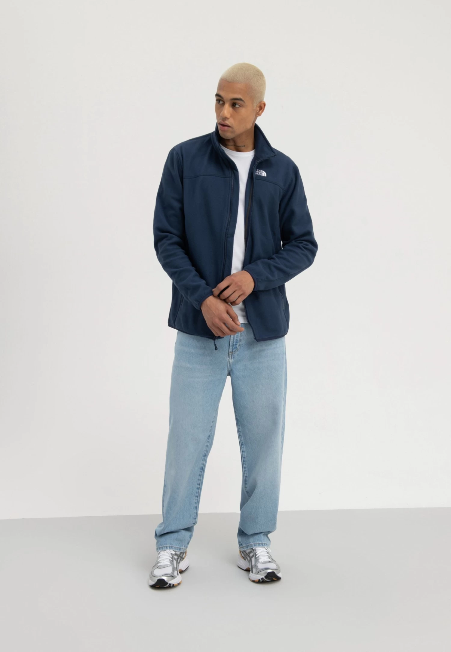 Relaxed Fit Jeans - Light Blue Denim