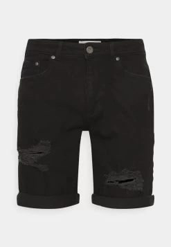 Pier One Denim Shorts - Black