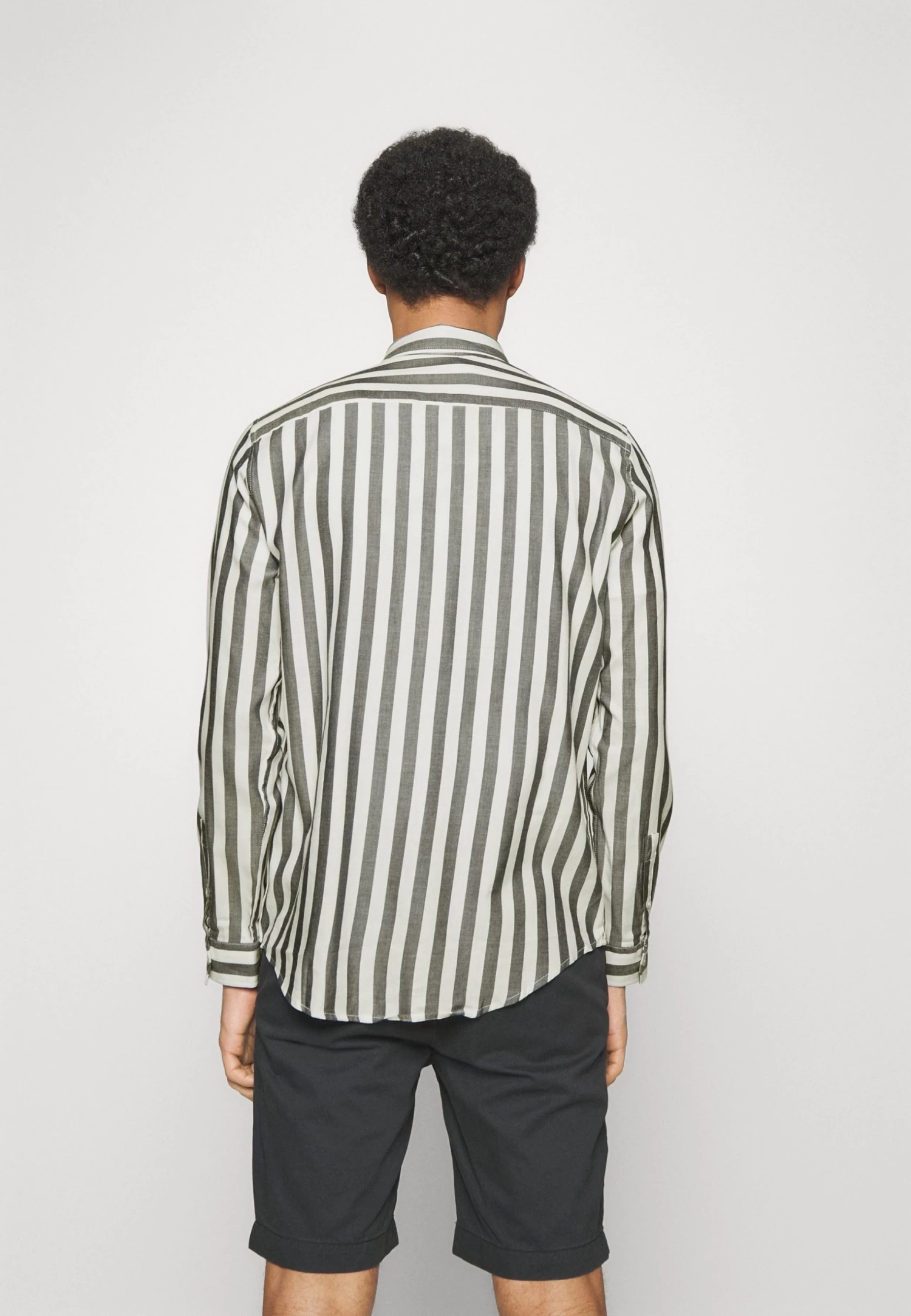 Shirt - Dark Blue/White