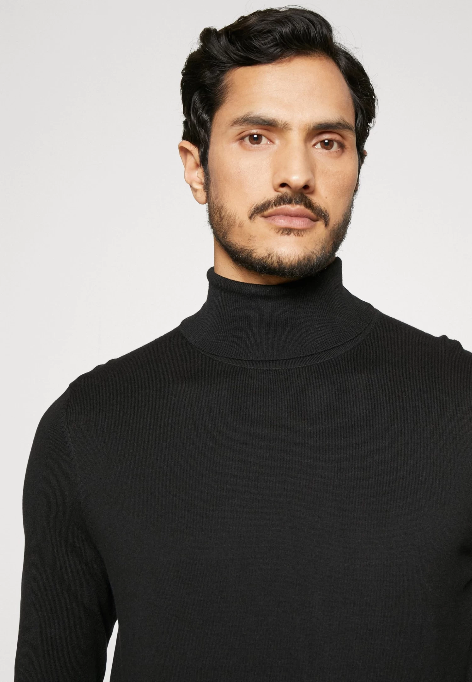 2 Pack - Basic Turtleneck - Jumper - Black/White