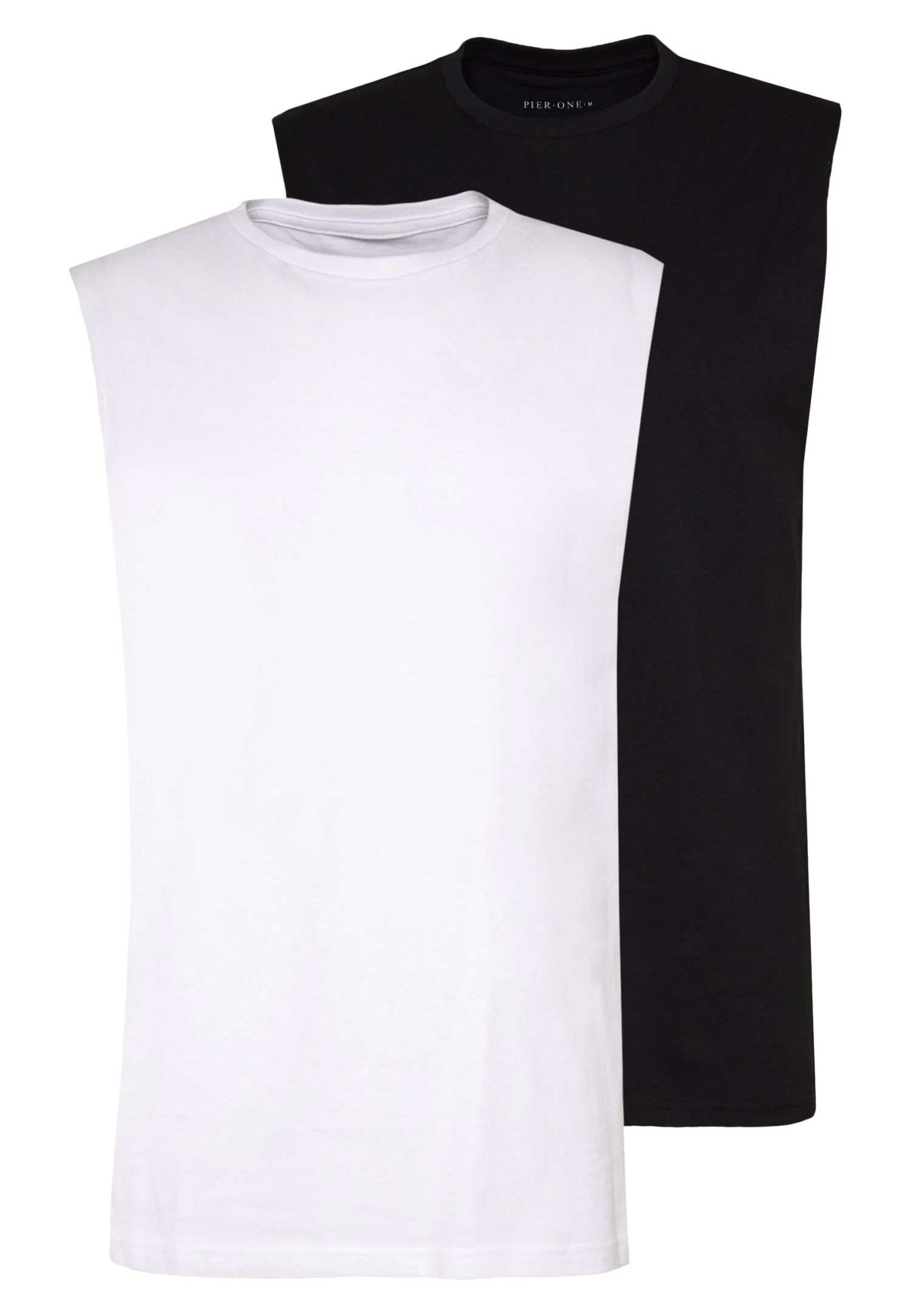 2 Pack - Top - White/Black