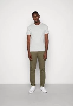 Pier One Unisex 5 Pack - Basic T-Shirt - Black /Dark Blue/Dark Green