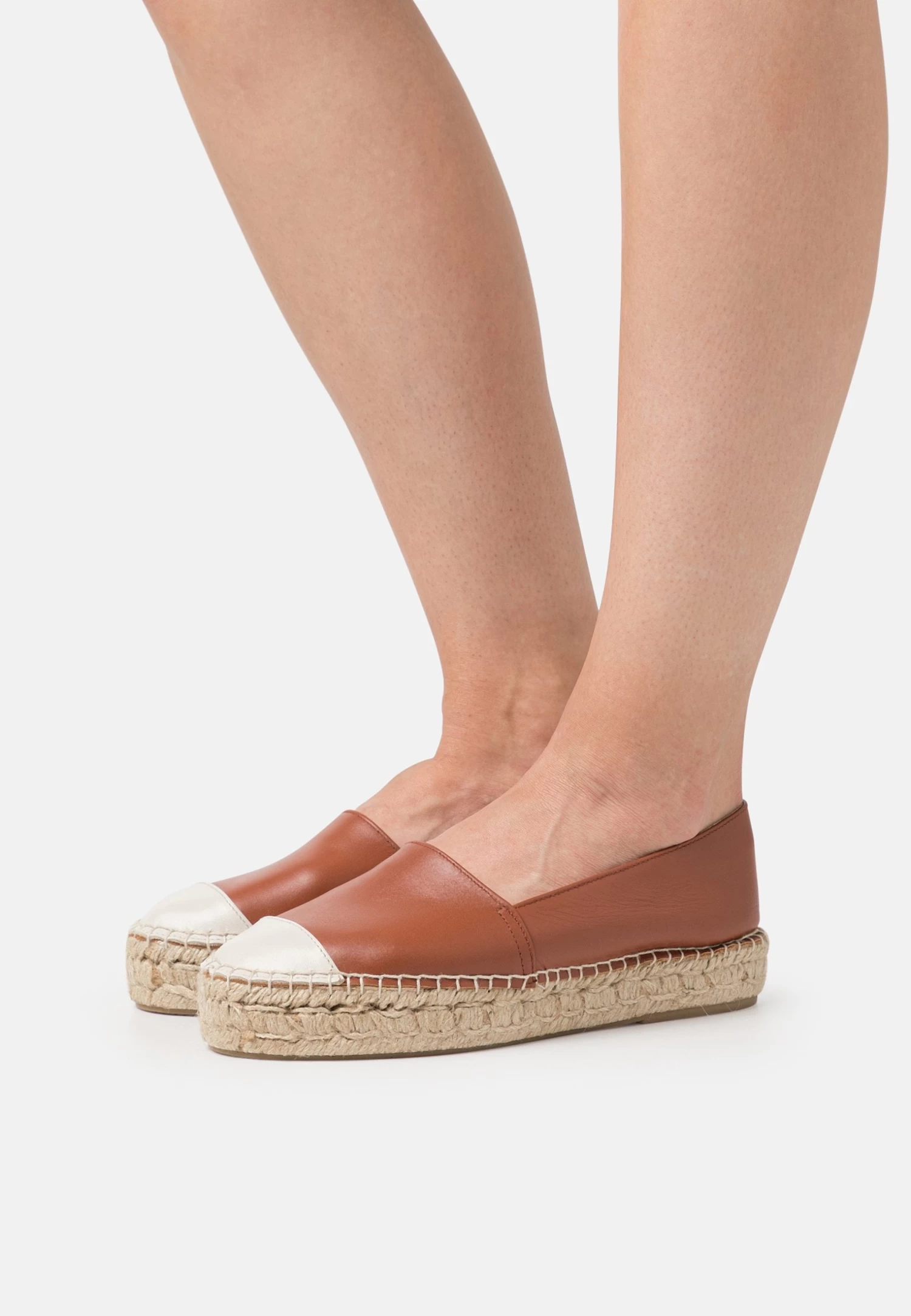 Leather- Slip-Ons - Cognac