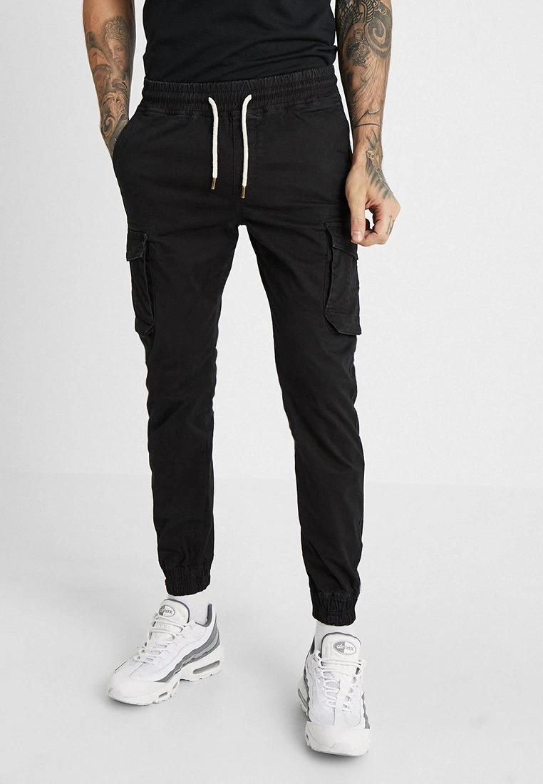 Cargo Trousers - Black