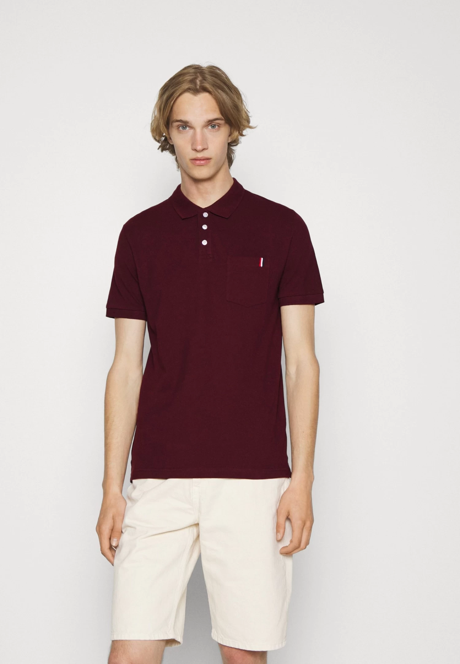 2 Pack - Polo Shirt - Blue/Bordeaux