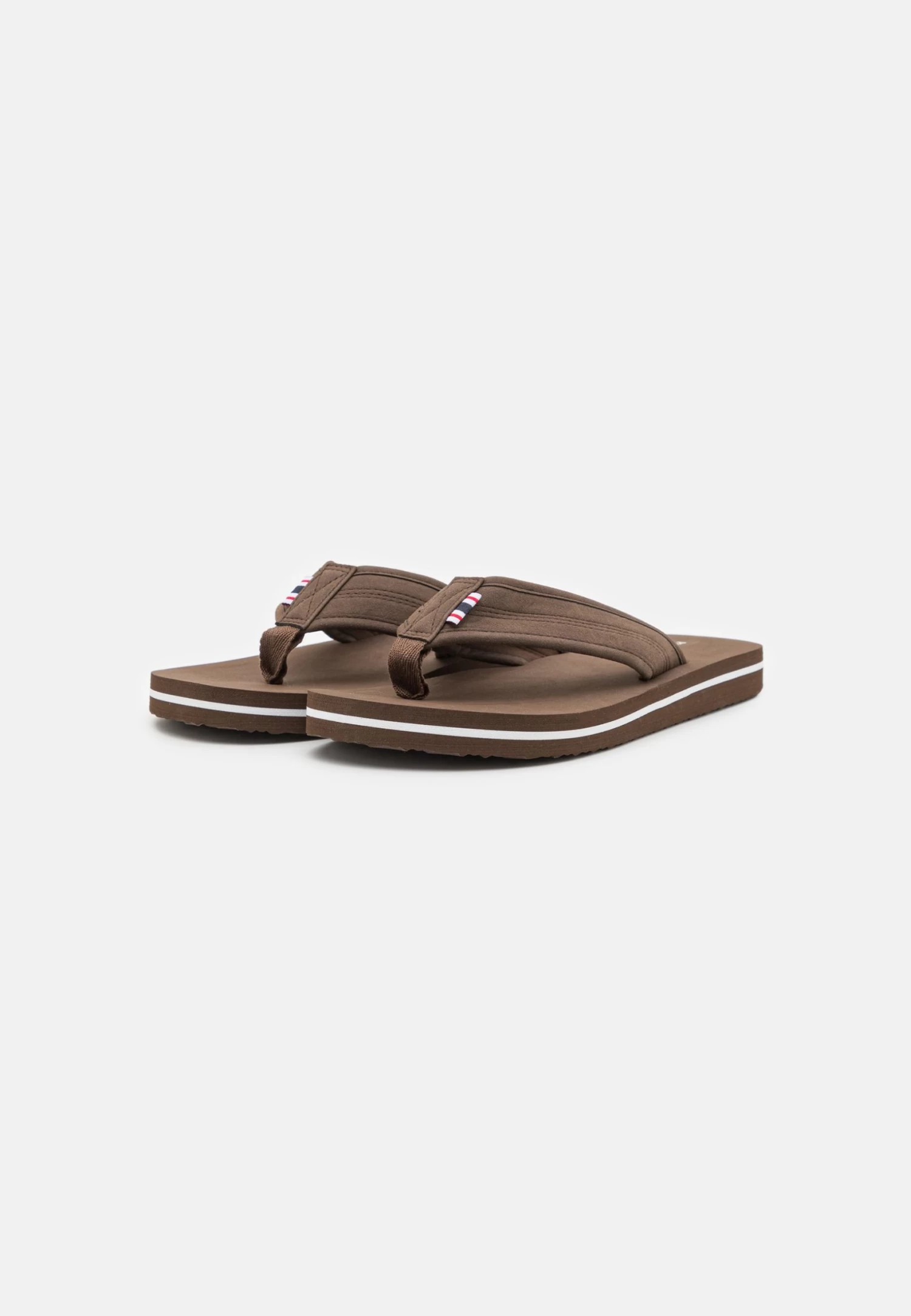 T-Bar Sandals - Brown
