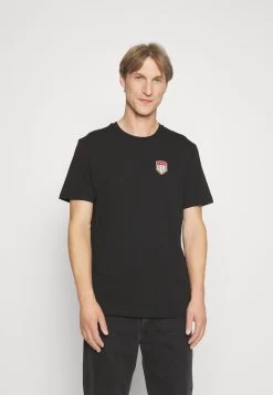 Pier One Print T-Shirt - Black