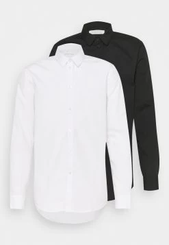Pier One 2 Pack - Formal Shirt - White/Black