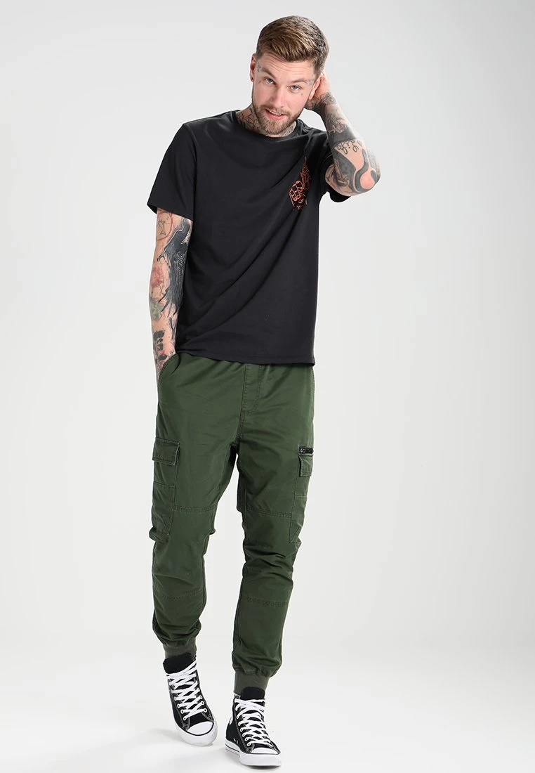 Cargo Trousers - Dark Green