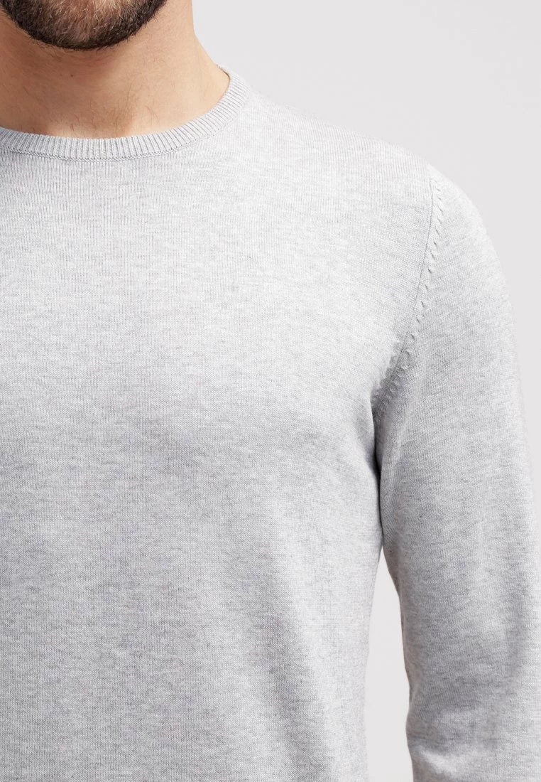 Basic Crewneck - Jumper - Light Grey