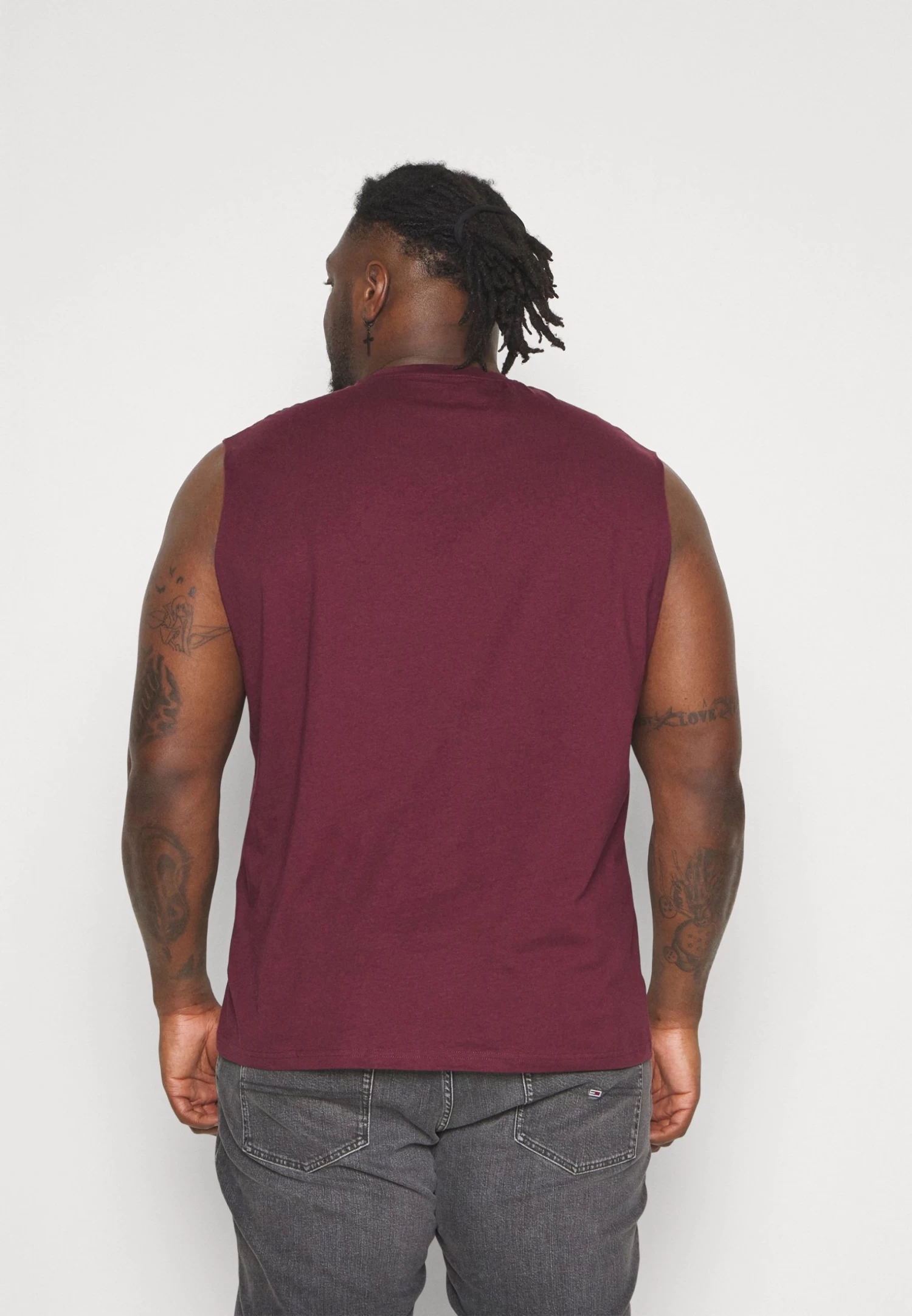2 Pack- Top - Black/Bordeaux
