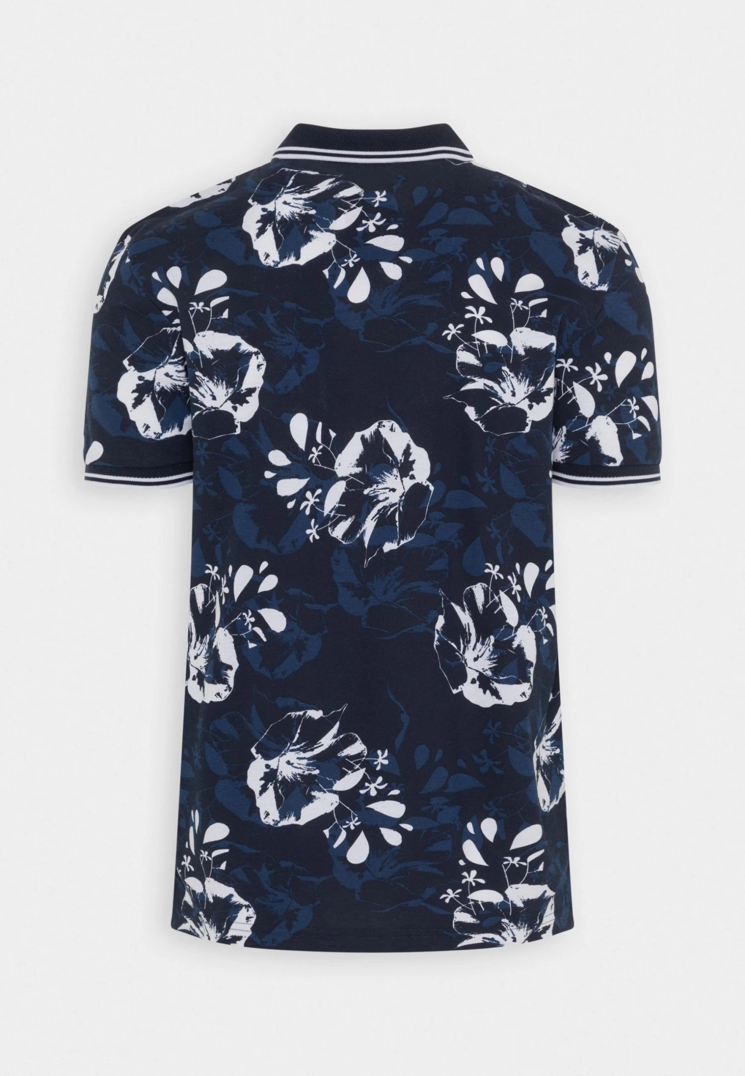 Polo Shirt - Blue/Black