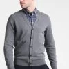 Pier One Cardigan - Dark Grey Melange