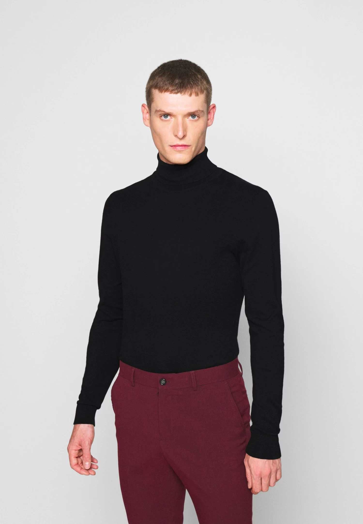 2 Pack - Basic Turtleneck - Jumper - Black/Dark Green