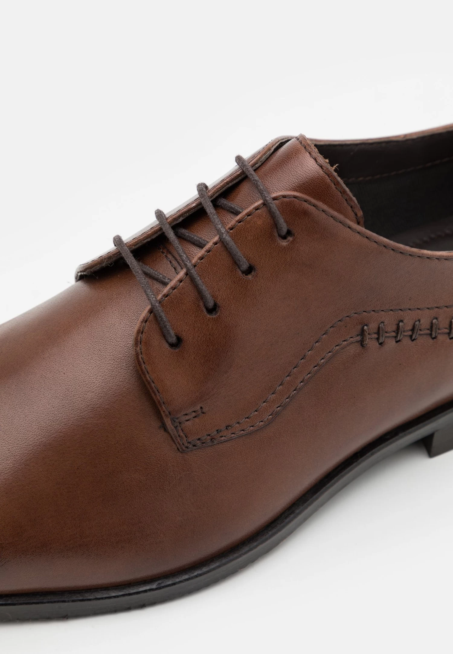 Smart Lace-Ups - Cognac