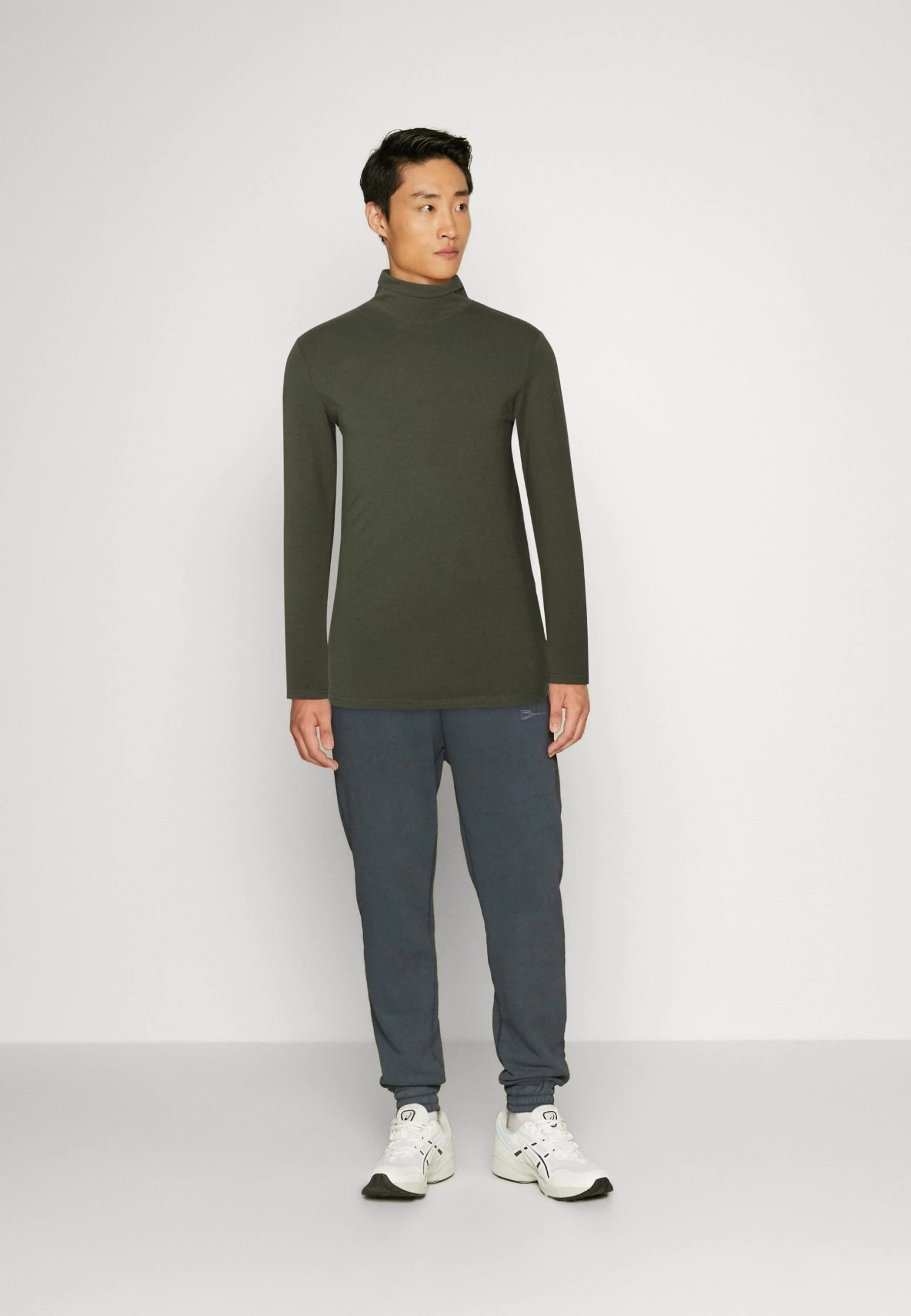 Long Sleeved Top - Dark Green