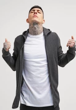 Pier One Cardigan - Mottled Dark Grey