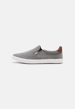 Pier One Unisex - Slip-Ons - Dark Grey