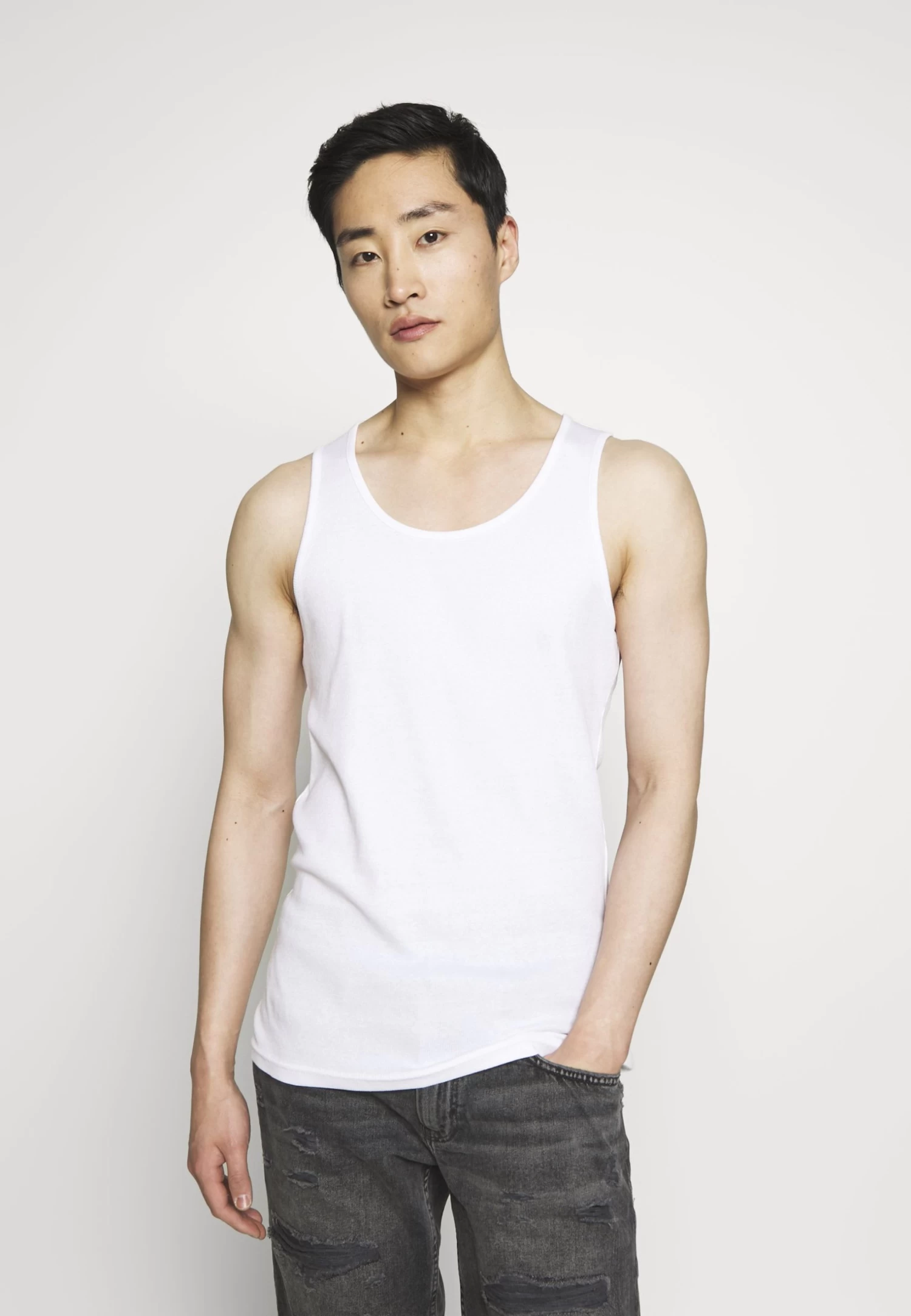 3 Pack - Top - White/Black