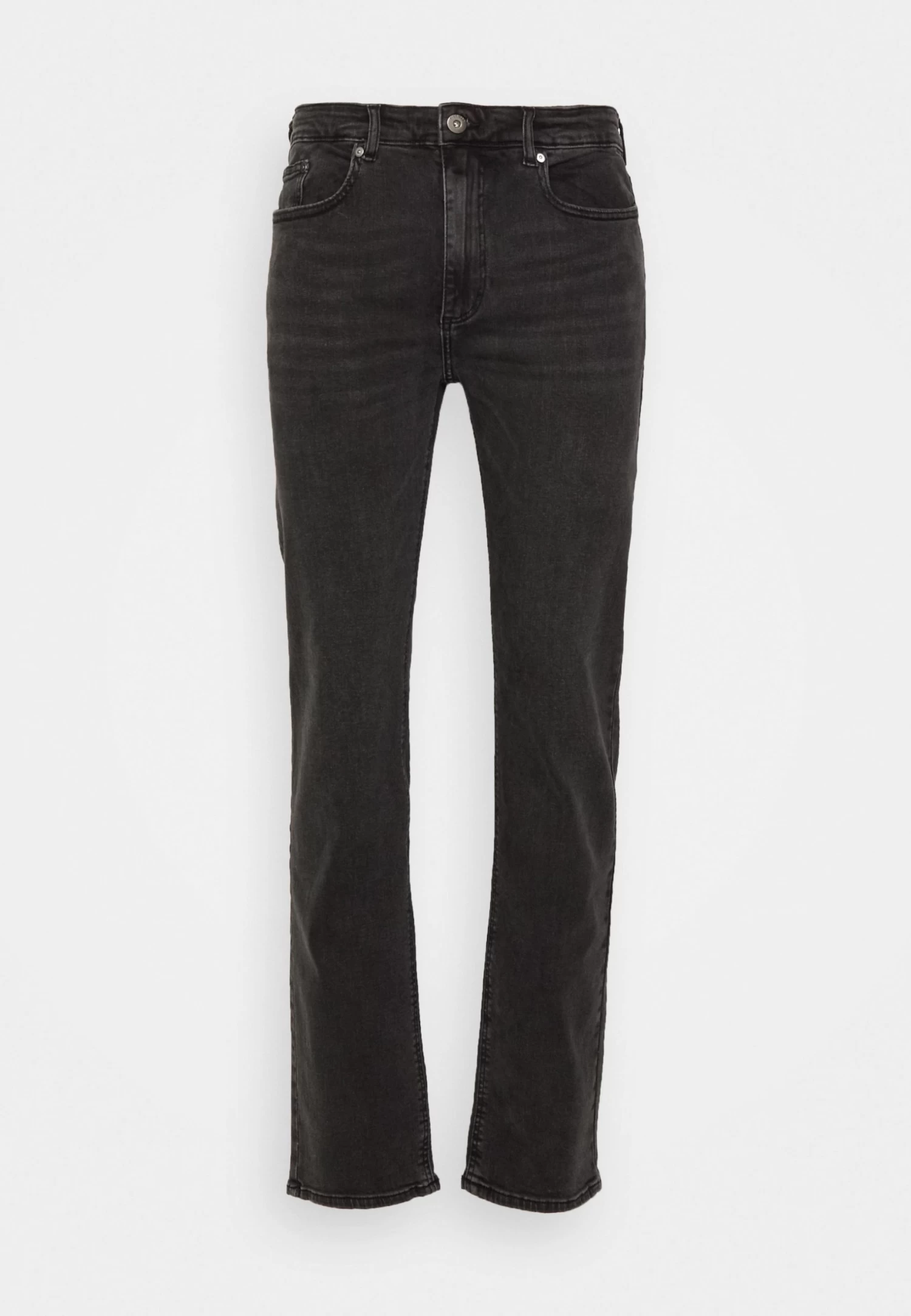 Straight Leg Jeans - Black