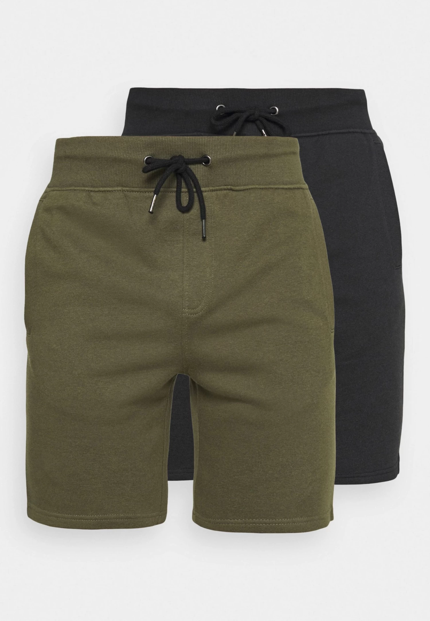 2 Pack - Shorts - Black/Olive
