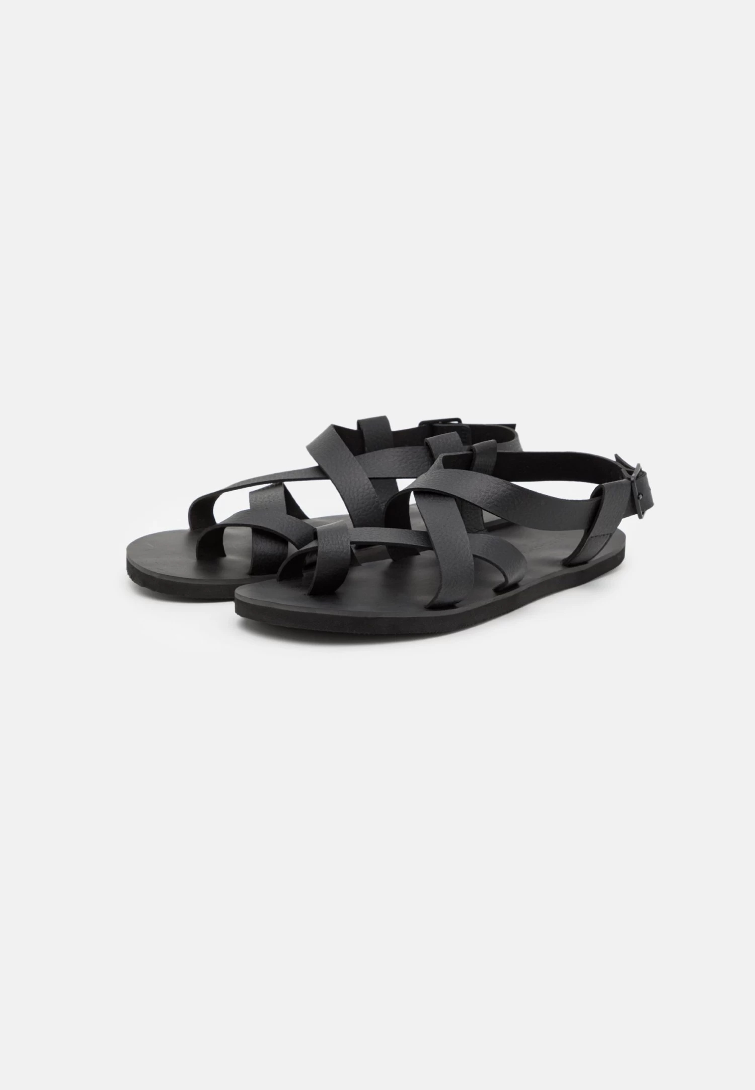 T-Bar Sandals - Black