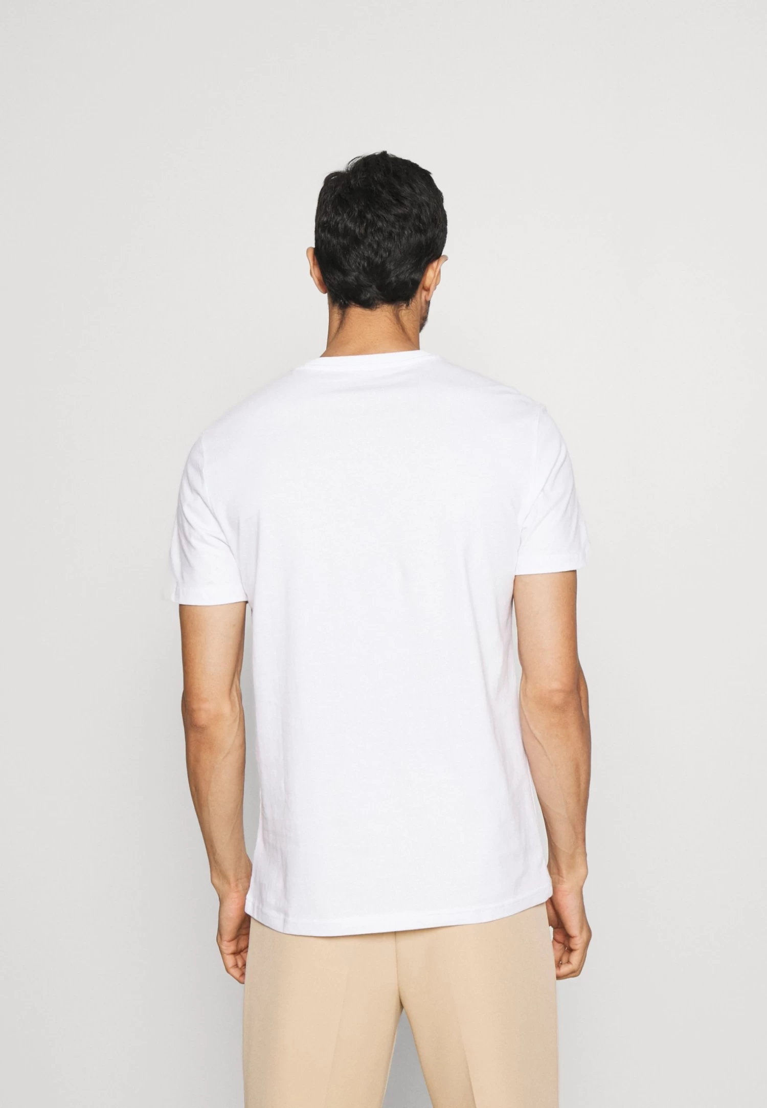 5 Pack - Basic T-Shirt - White/Black/Bordeaux