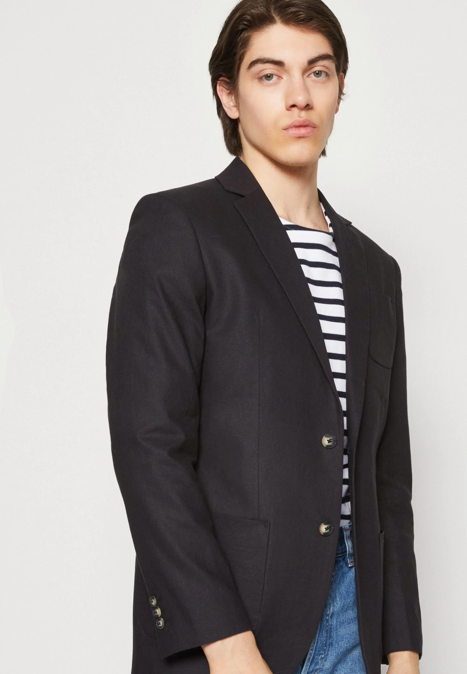 Blazer Jacket - Dark Blue