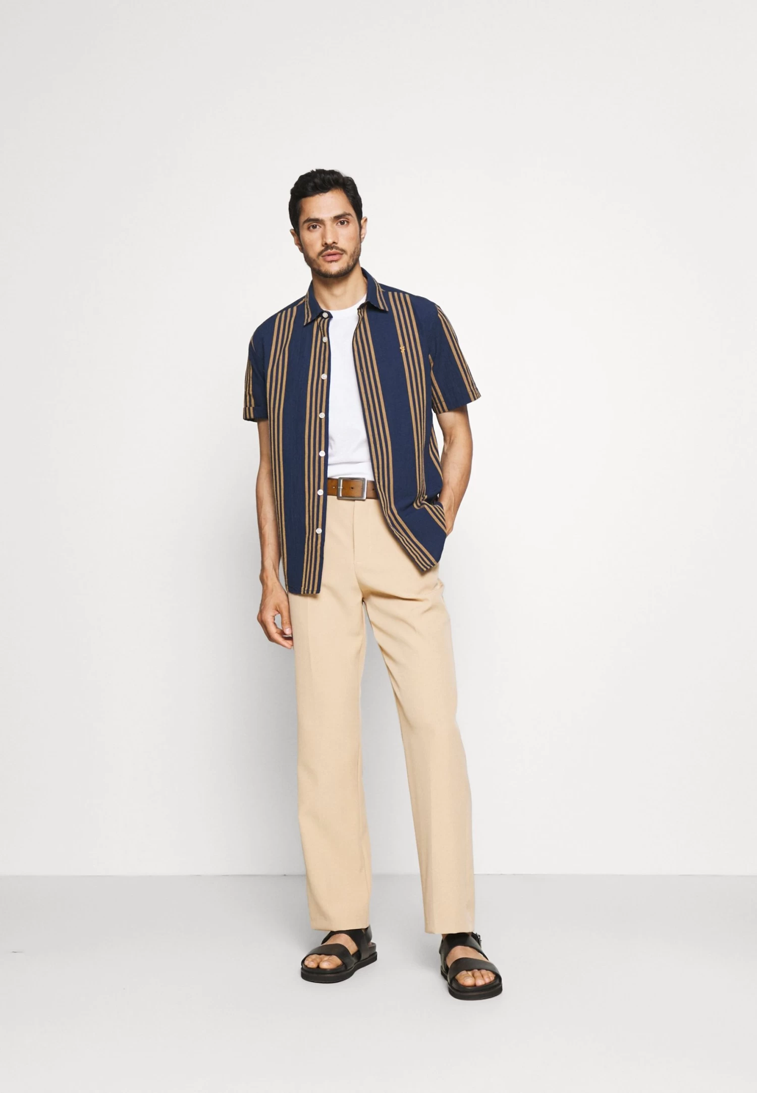 5 Pack - Basic T-Shirt - White/Black/Bordeaux