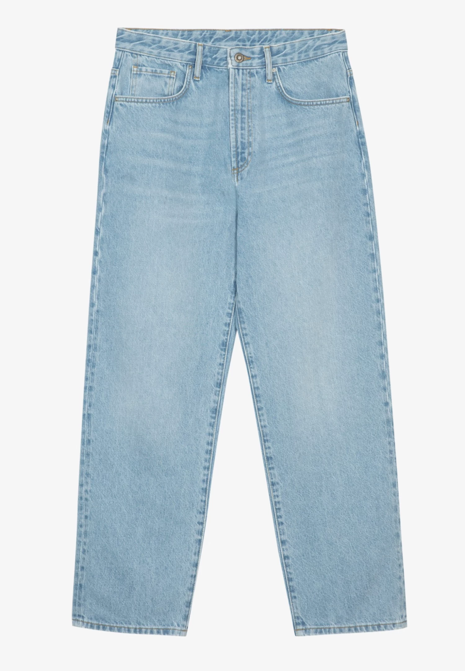 Relaxed Fit Jeans - Light Blue Denim