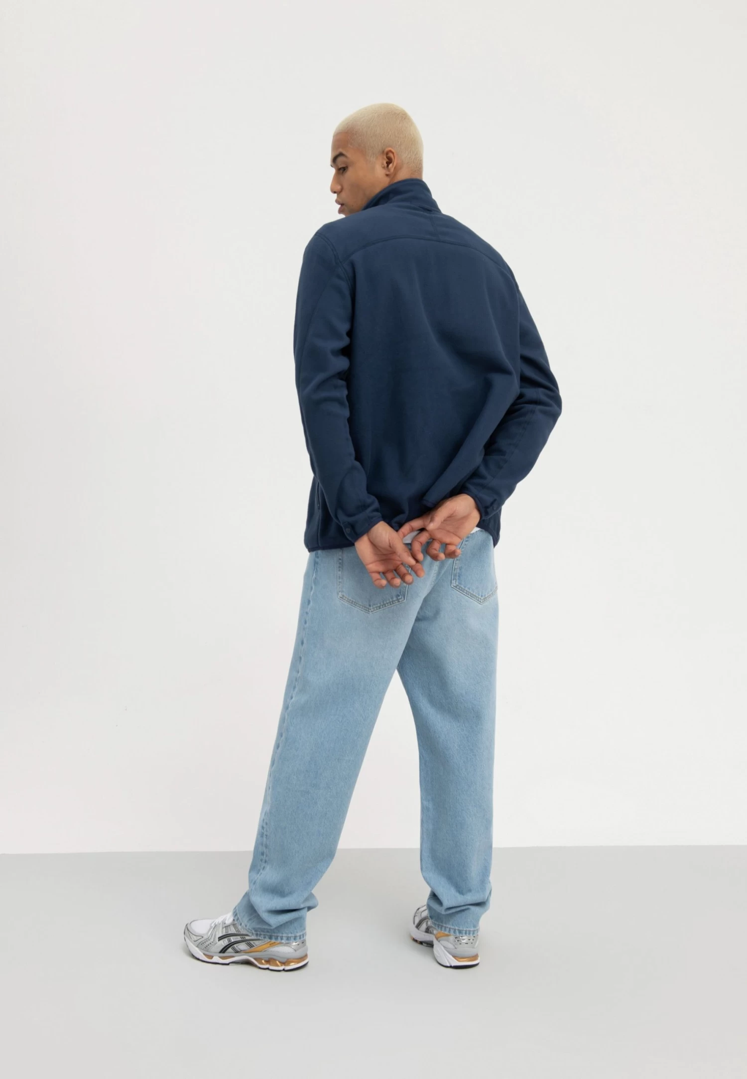 Relaxed Fit Jeans - Light Blue Denim
