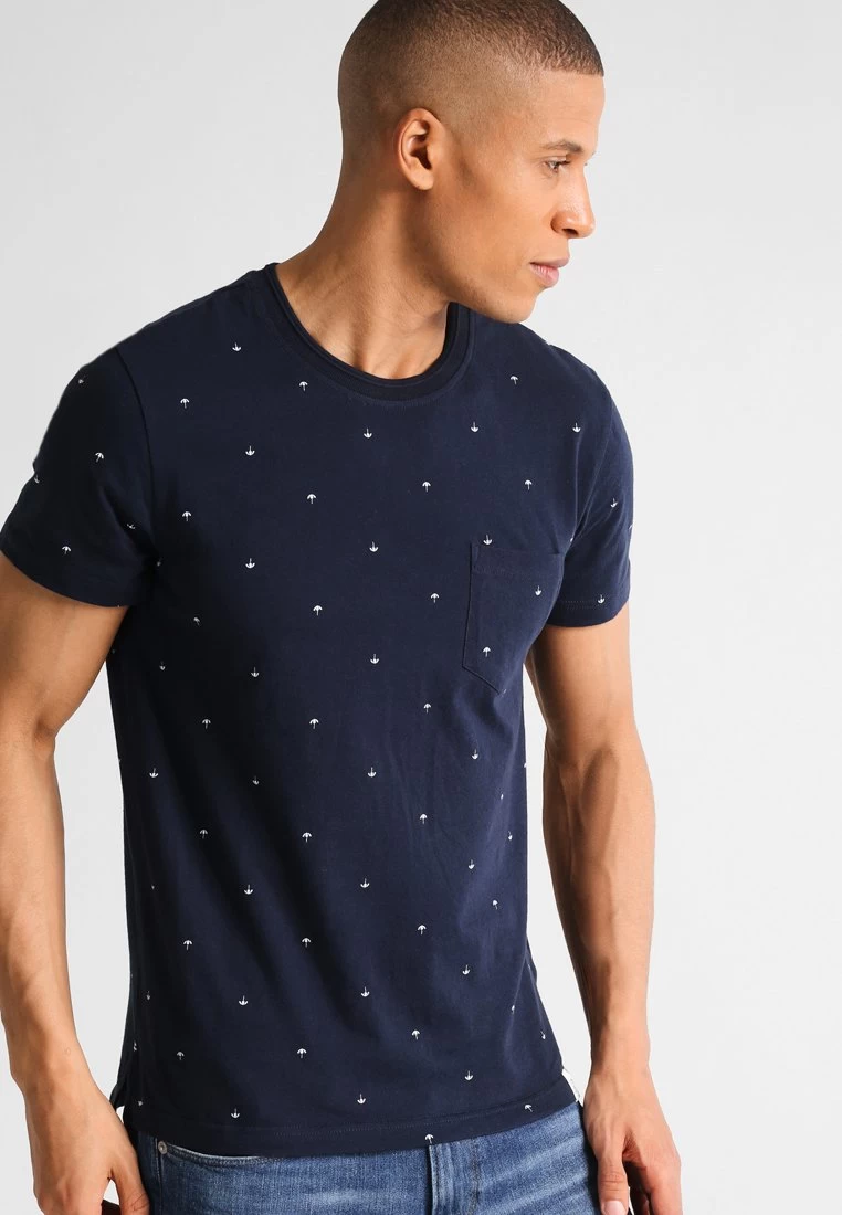 Print T-Shirt - Navy