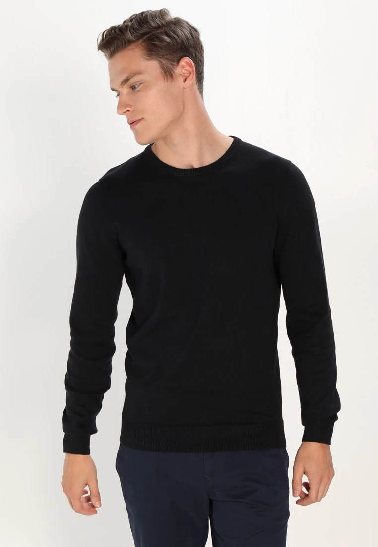 Basic Crewneck - Jumper - Black