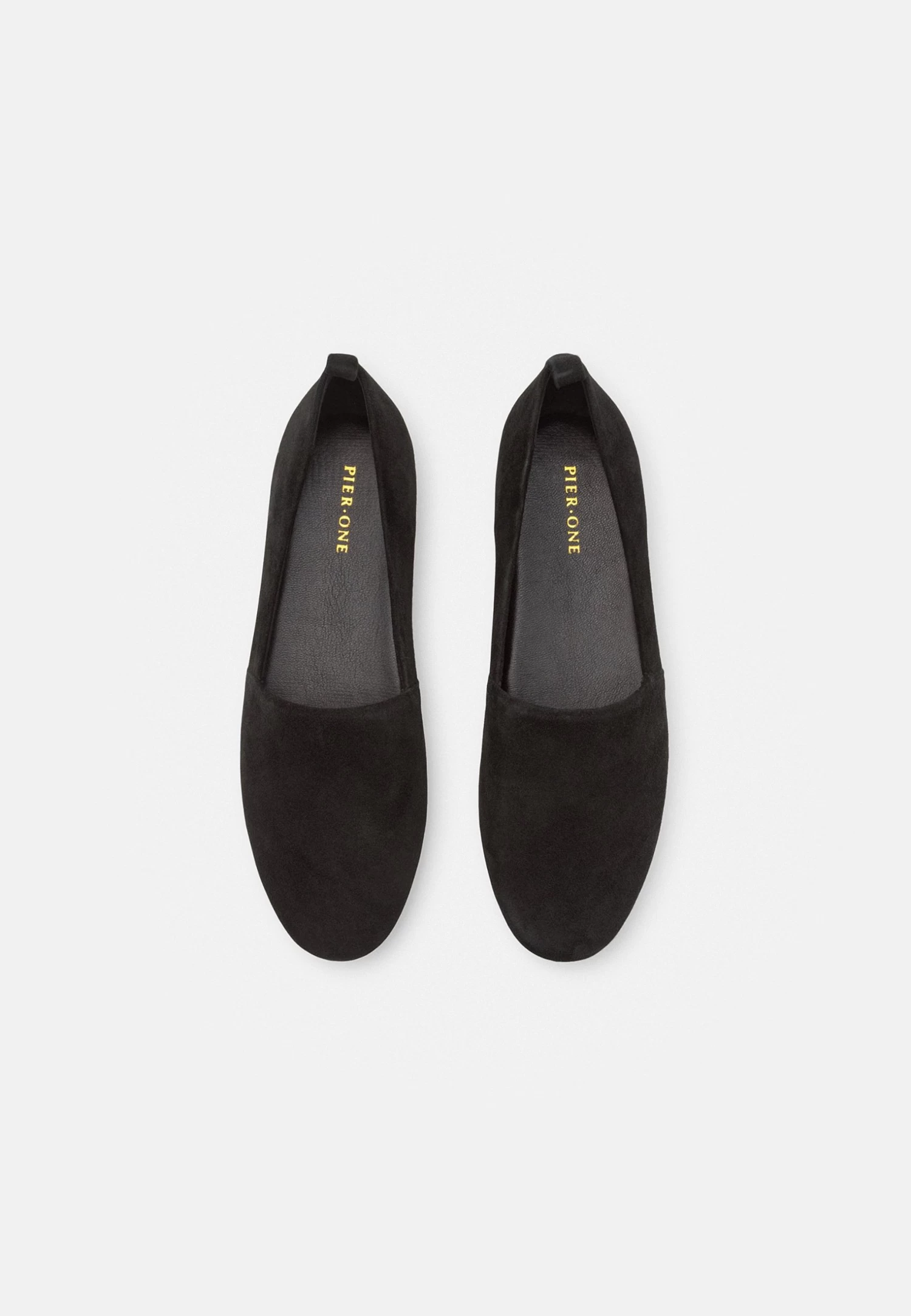 Leather- Slip-Ons - Black