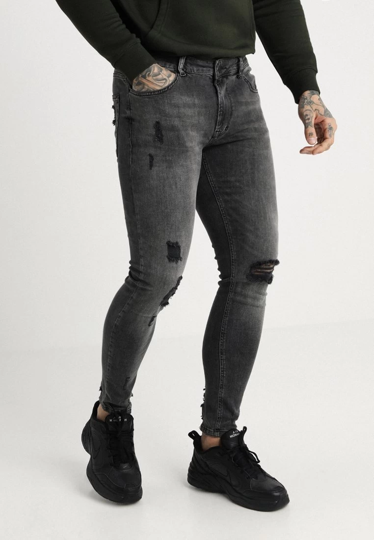 Jeans Skinny Fit - Black Denim