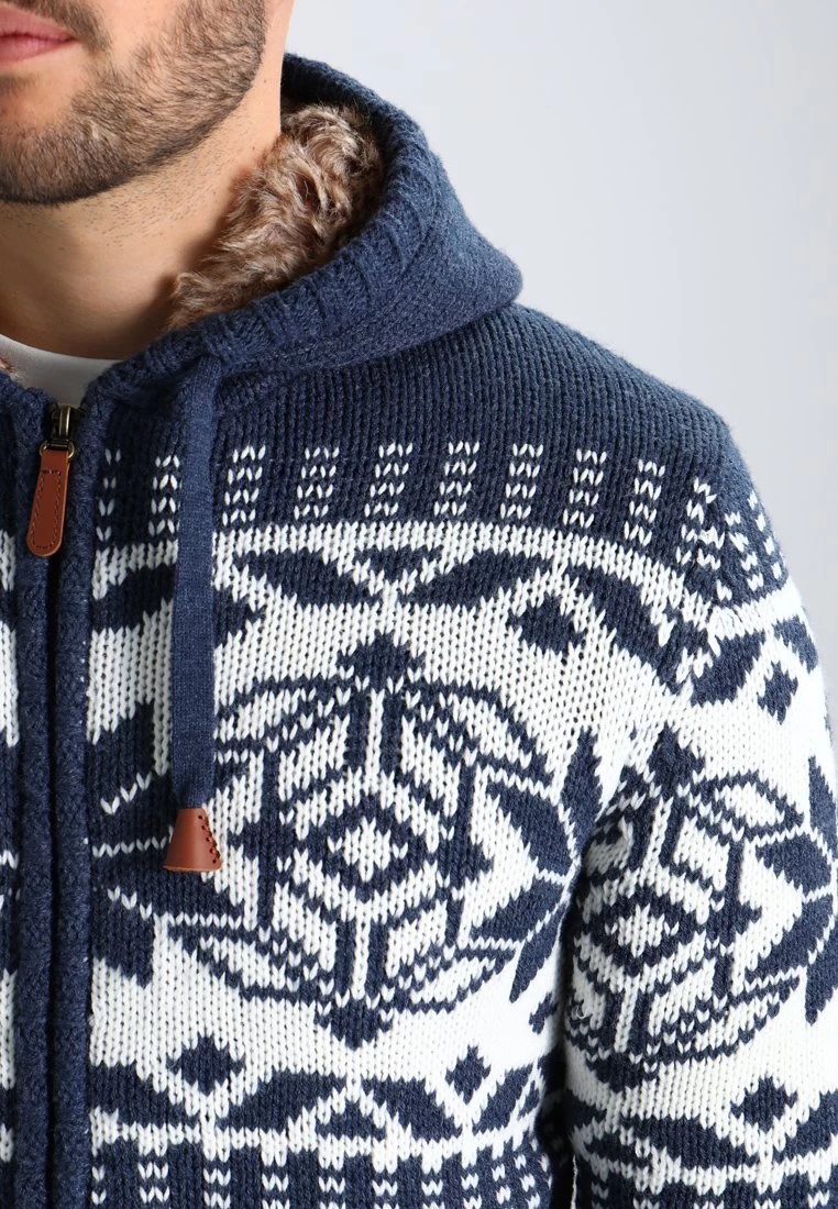 Cardigan - Blue Melange