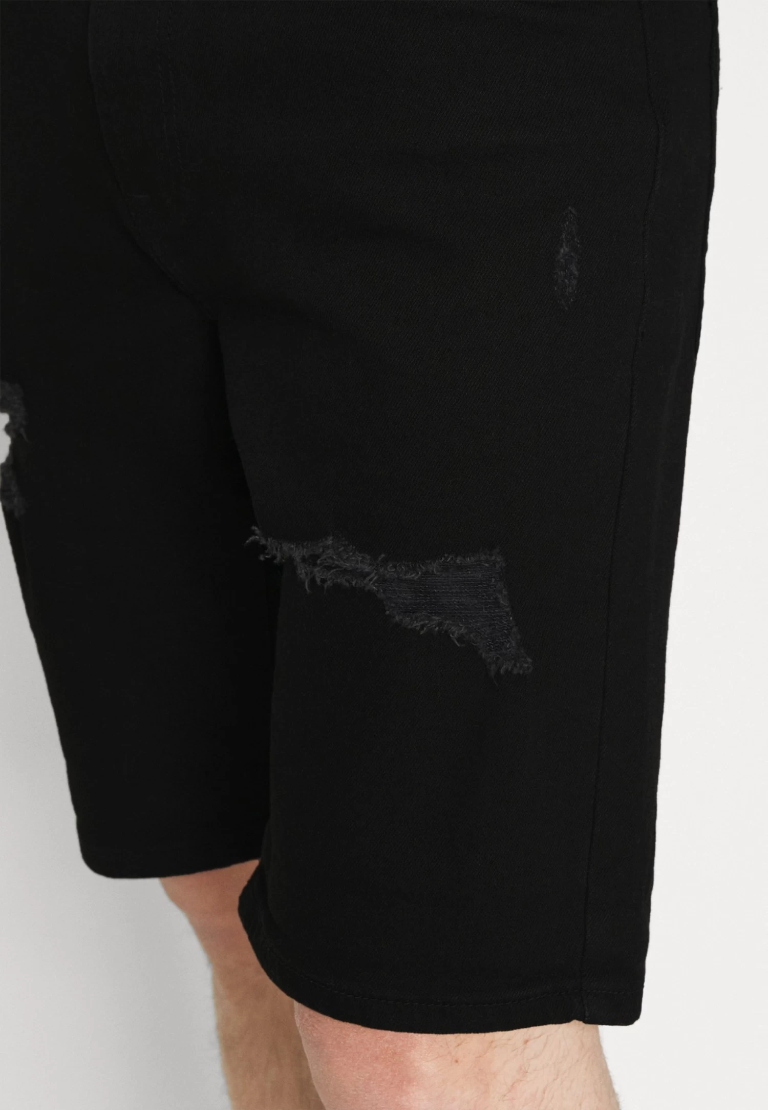 Unisex 2 Pack - Denim Shorts - Blue/Black Denim