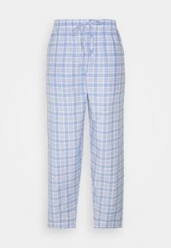 Pier One Pyjama Bottoms - Light Blue/White