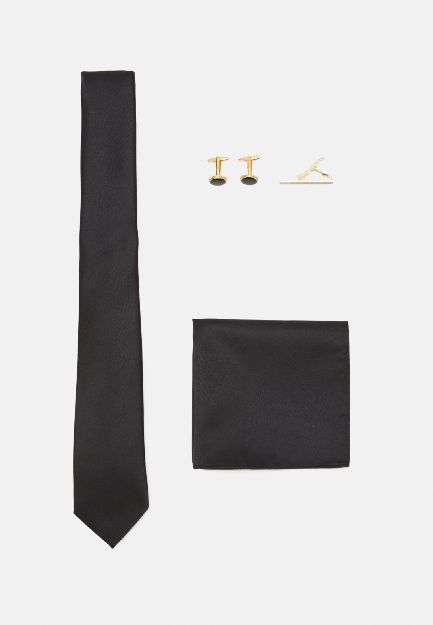 Set - Pocket Square - Black