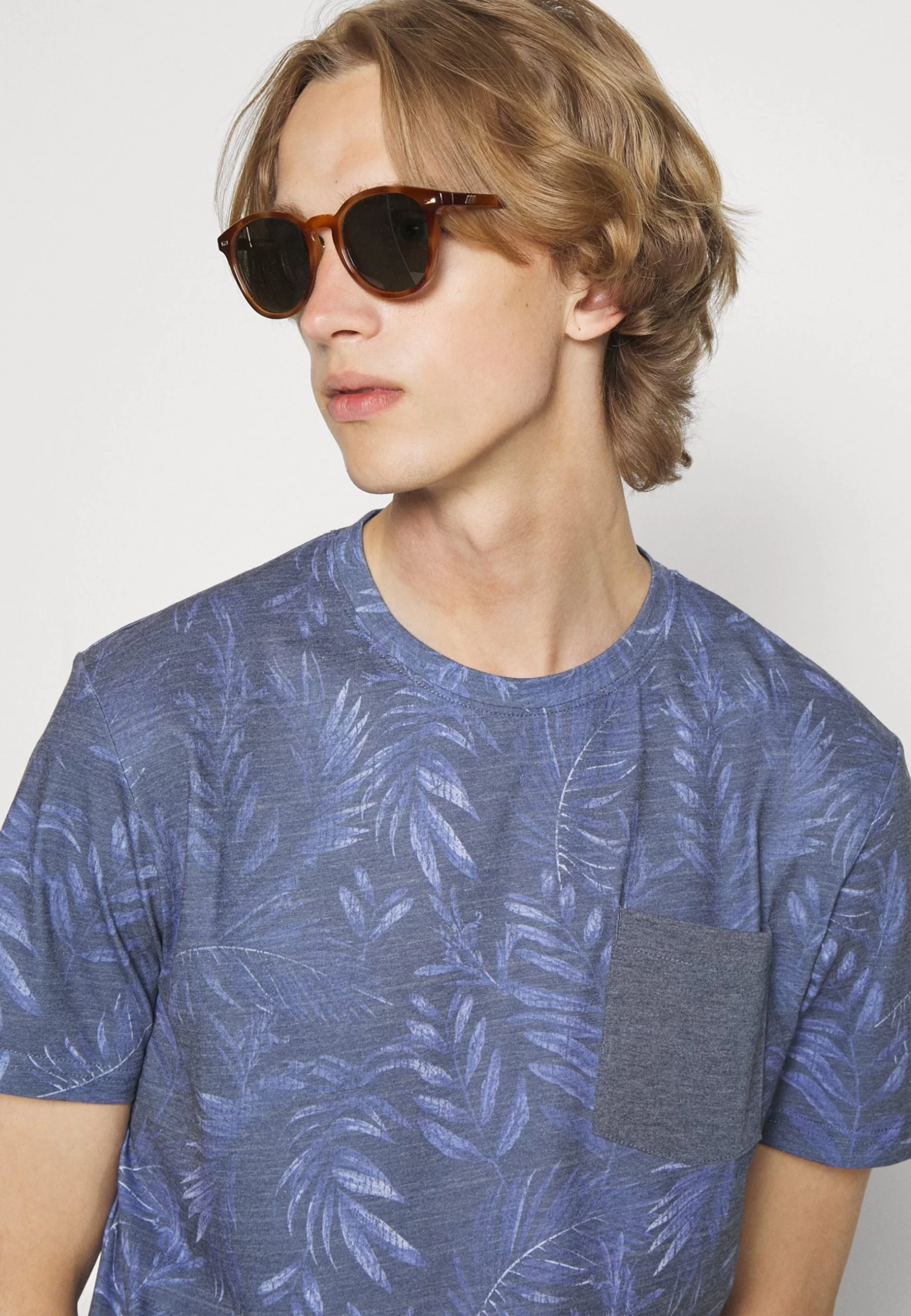 Print T-Shirt - Dark Blue