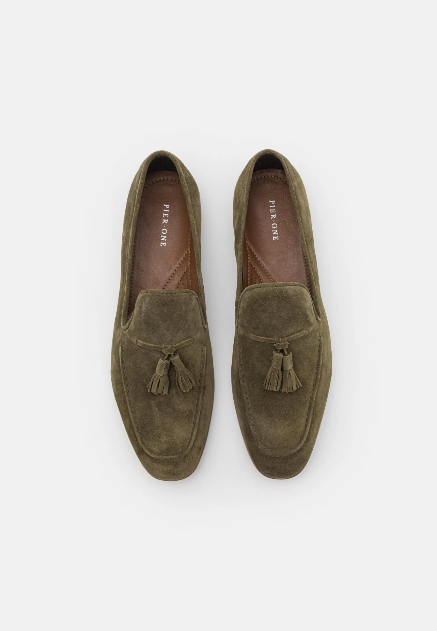 Leather - Slip-Ons - Green