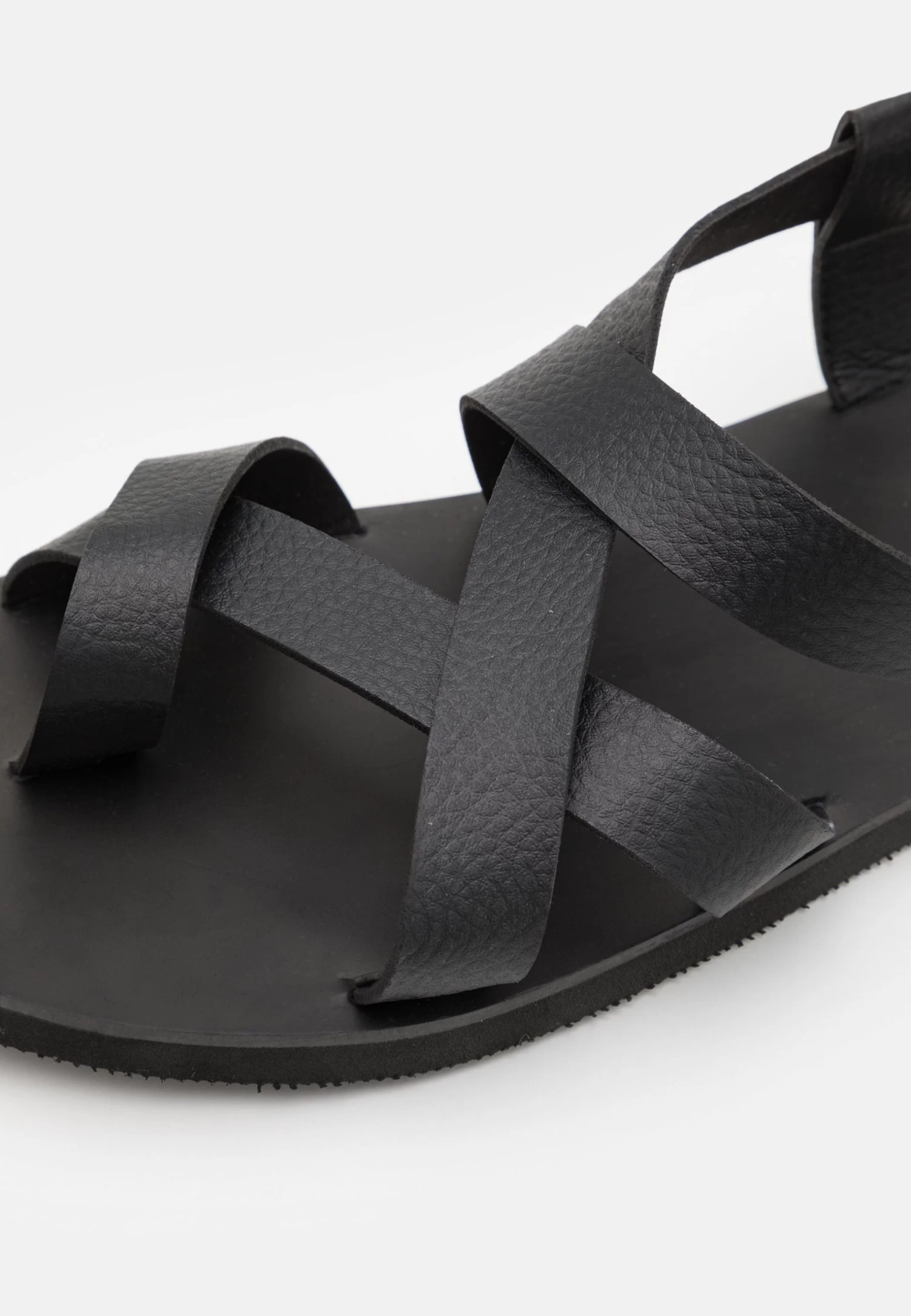 T-Bar Sandals - Black