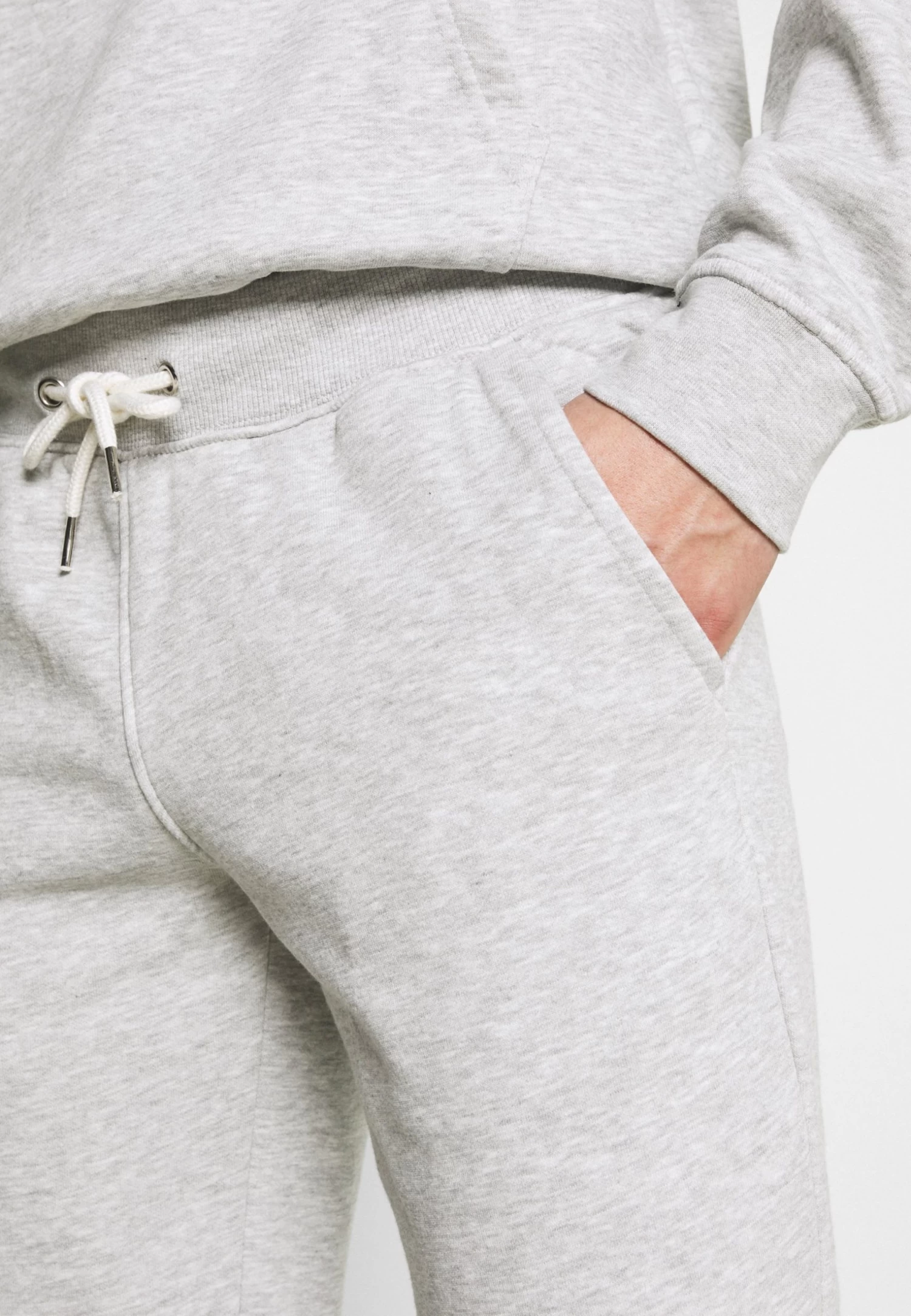 2 Pack - Tracksuit Bottoms - Mottled Light Grey/Mottled Dark Blue