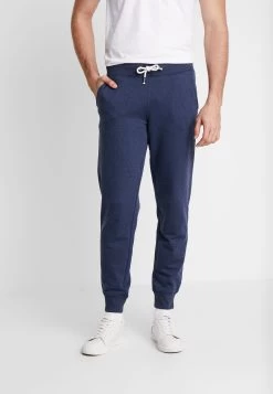 Pier One Tracksuit Bottoms - Mottled Dark Blue