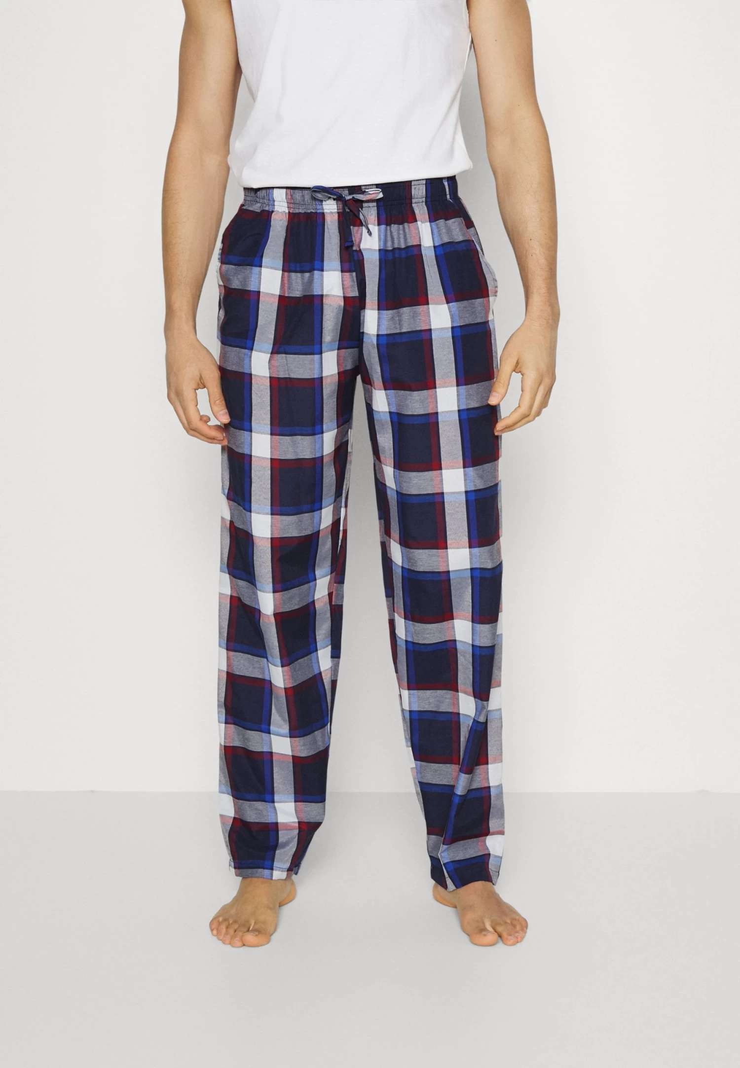 2 Pack - Pyjama Bottoms - 503 - Dark Blue_302 - Red
