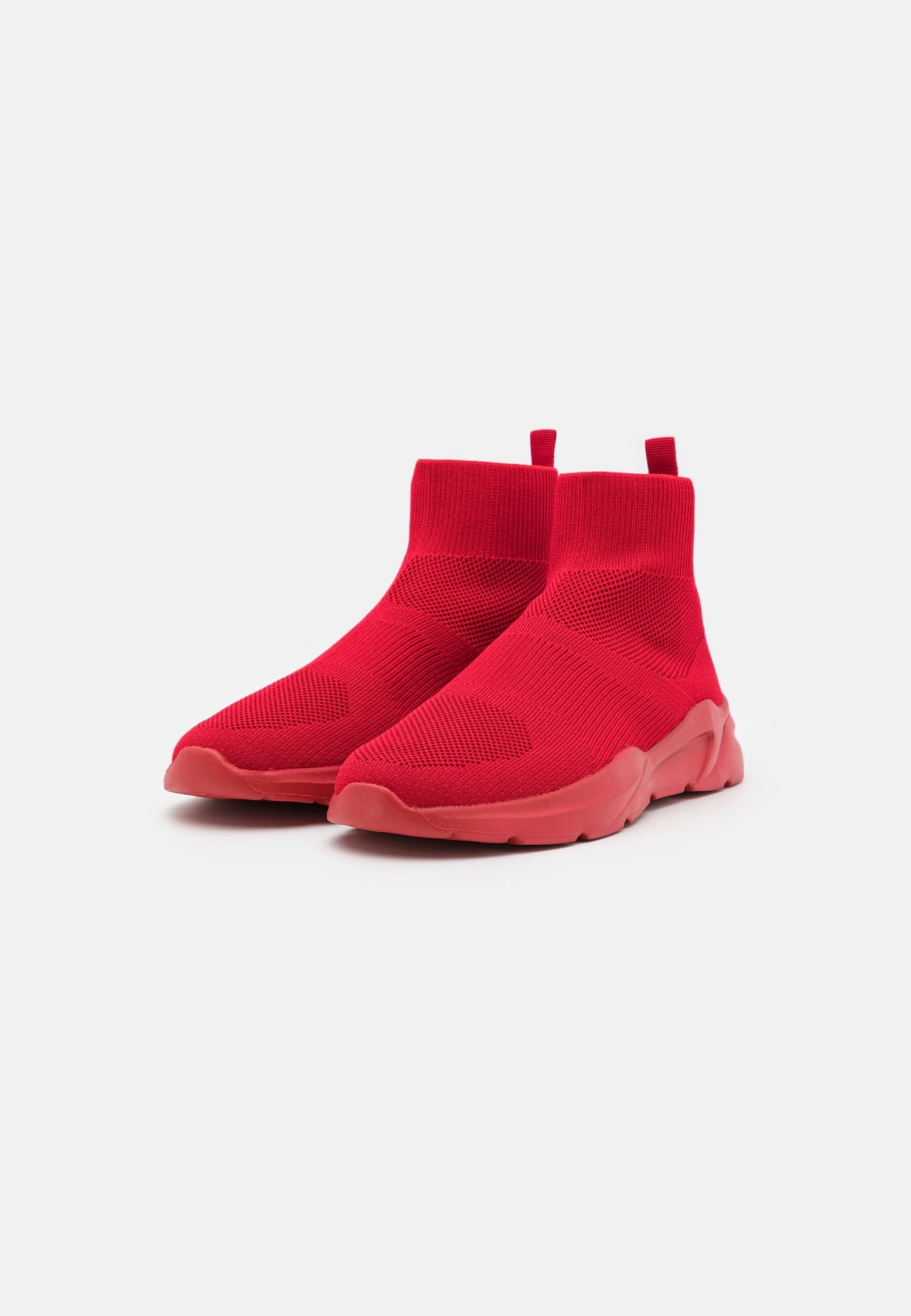 High-Top Trainers - Red