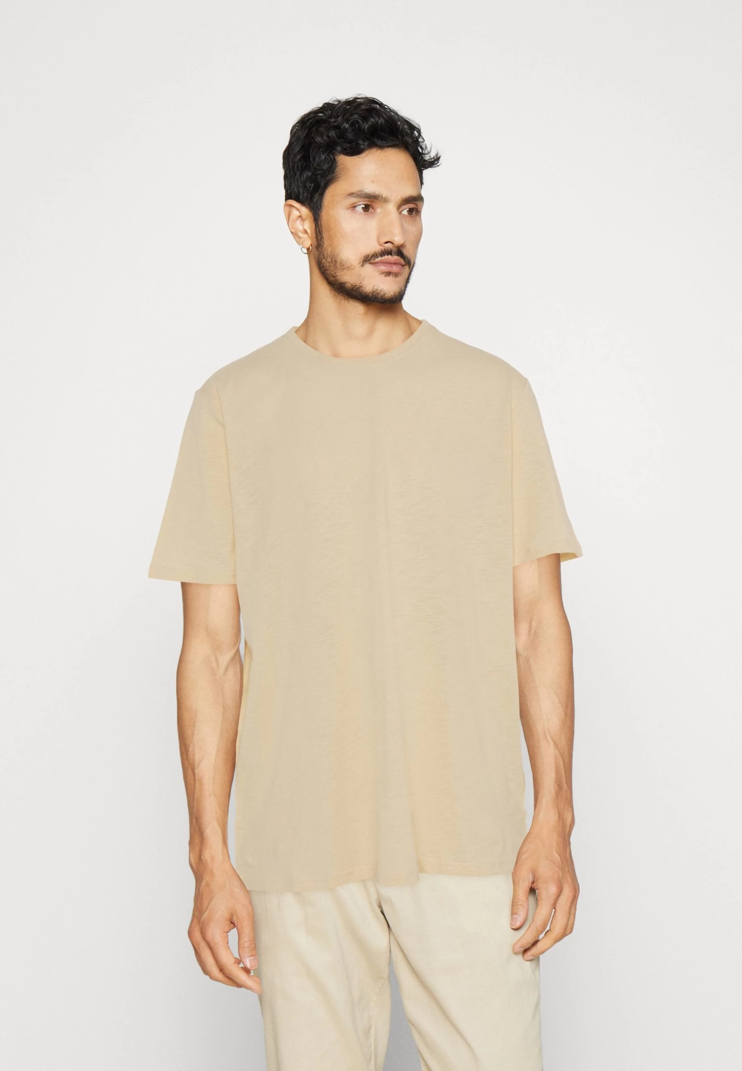 5 Pack - Basic T-Shirt - Mint/Off-White/Khaki